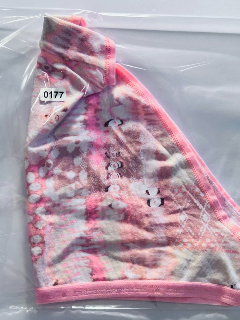 Victoria's Secret Pink & White Bohemian Print Cotton Bikini Panties, Medium - Picture 5 of 5
